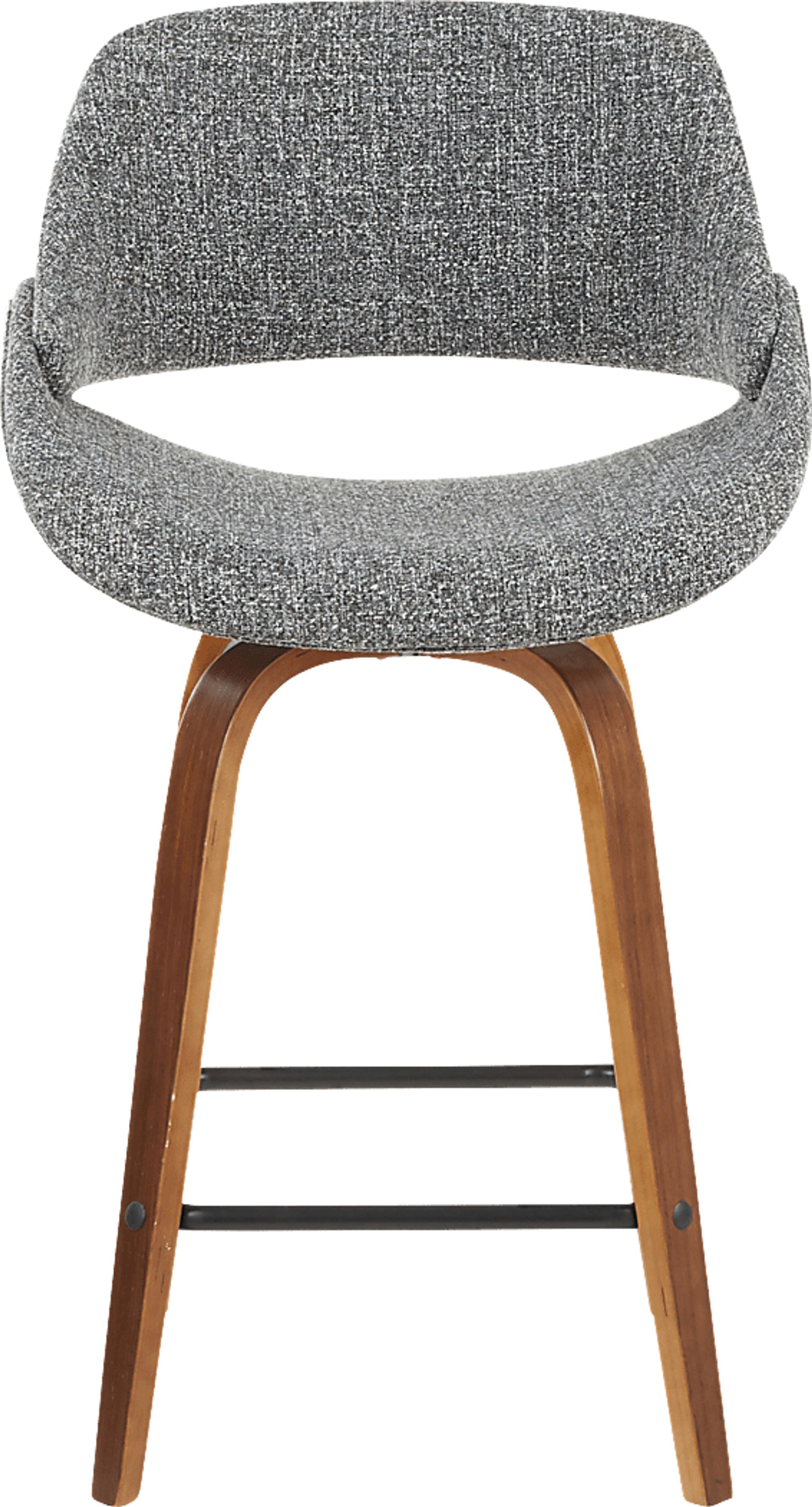 Caliborne Gray Counter Height Stool, Set of 2 - Image 2
