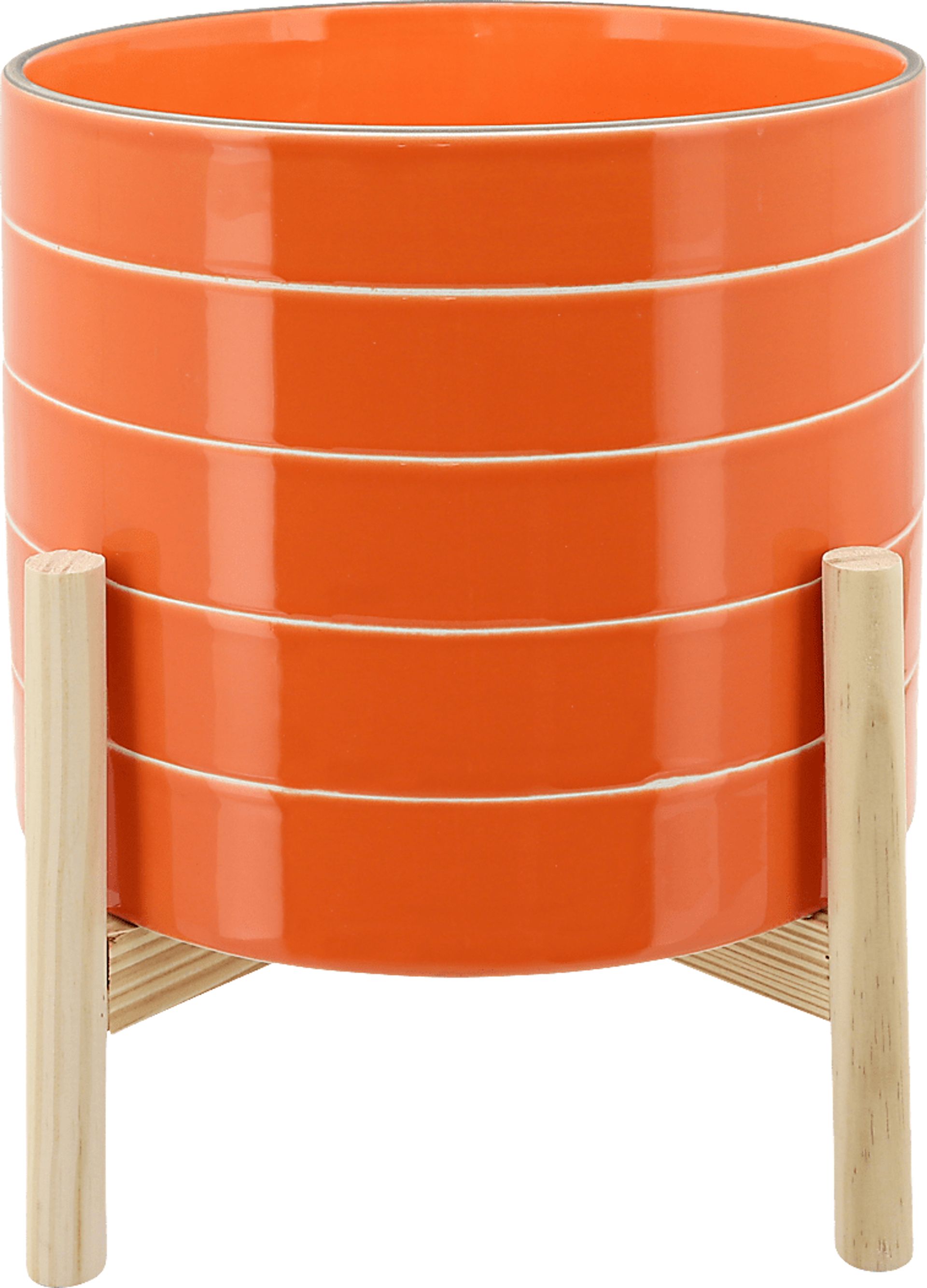 Caliborne Orange Planter - Image 1