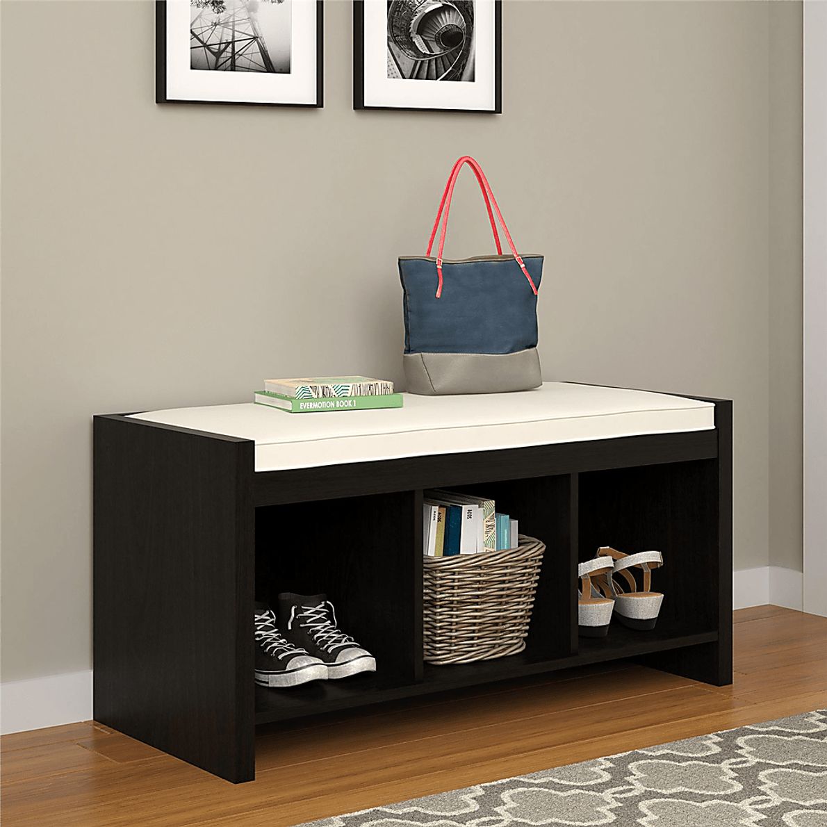 Calice Brown Accent Bench