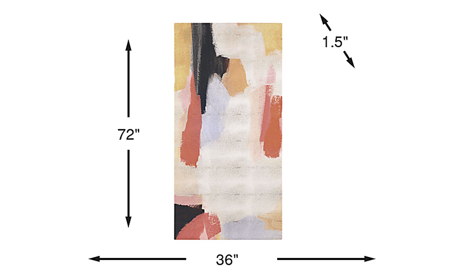Dimension Image. Please refer to the Dimension Tab on this page for dimension details.