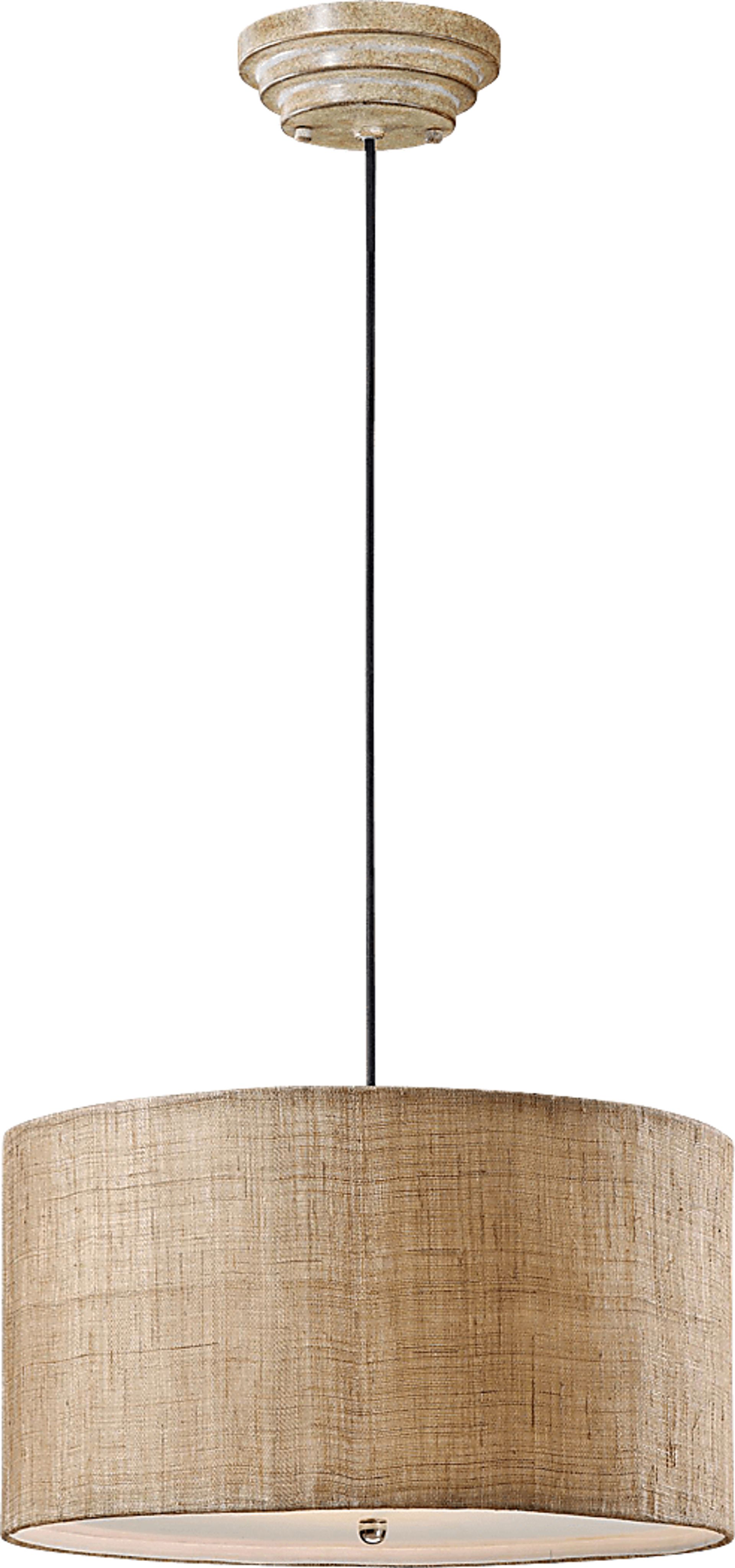 Calico Place Cappuccino Pendant - Image 1