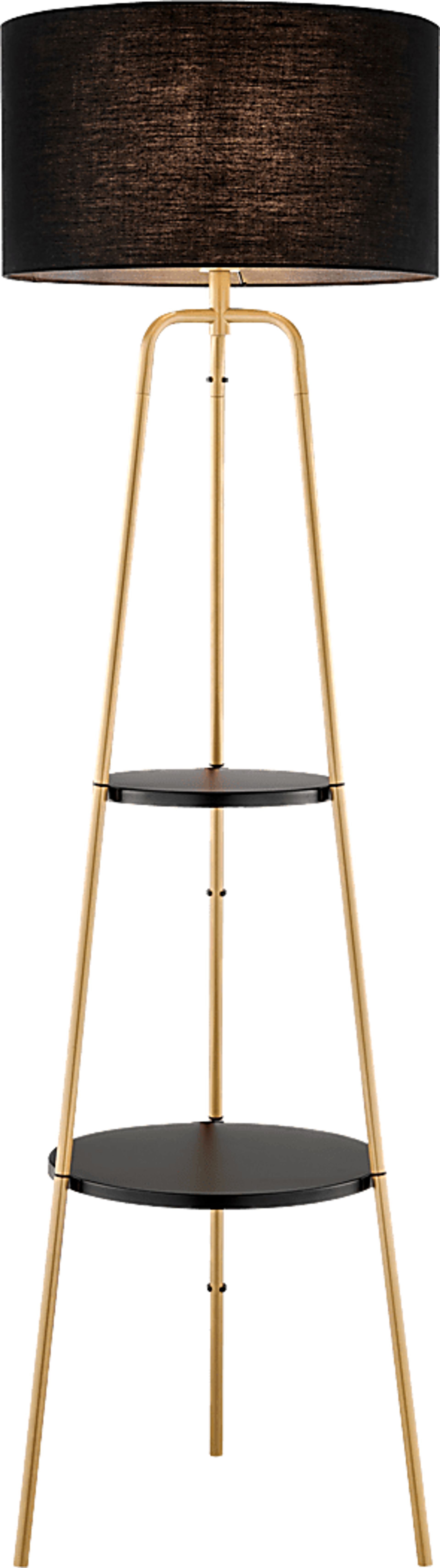 Calidonia Land Black Floor Lamp - Image 1