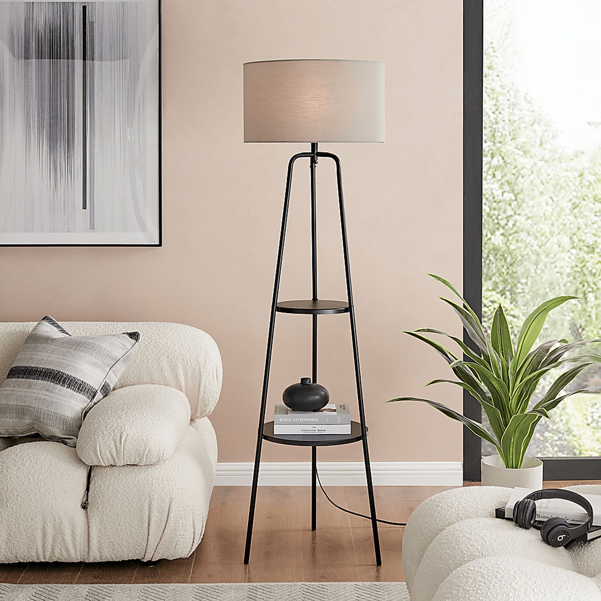 Calidonia Land Gray Floor Lamp - Image 2