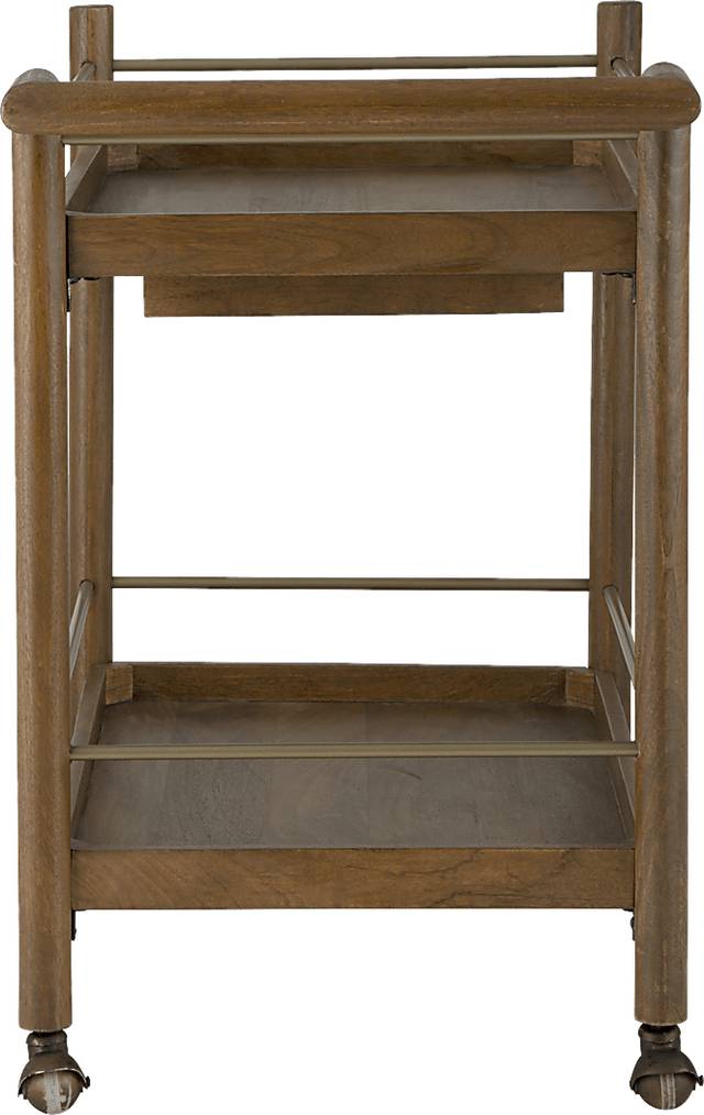 Calie Brown Bar Cart - Thumbnail - Image 3