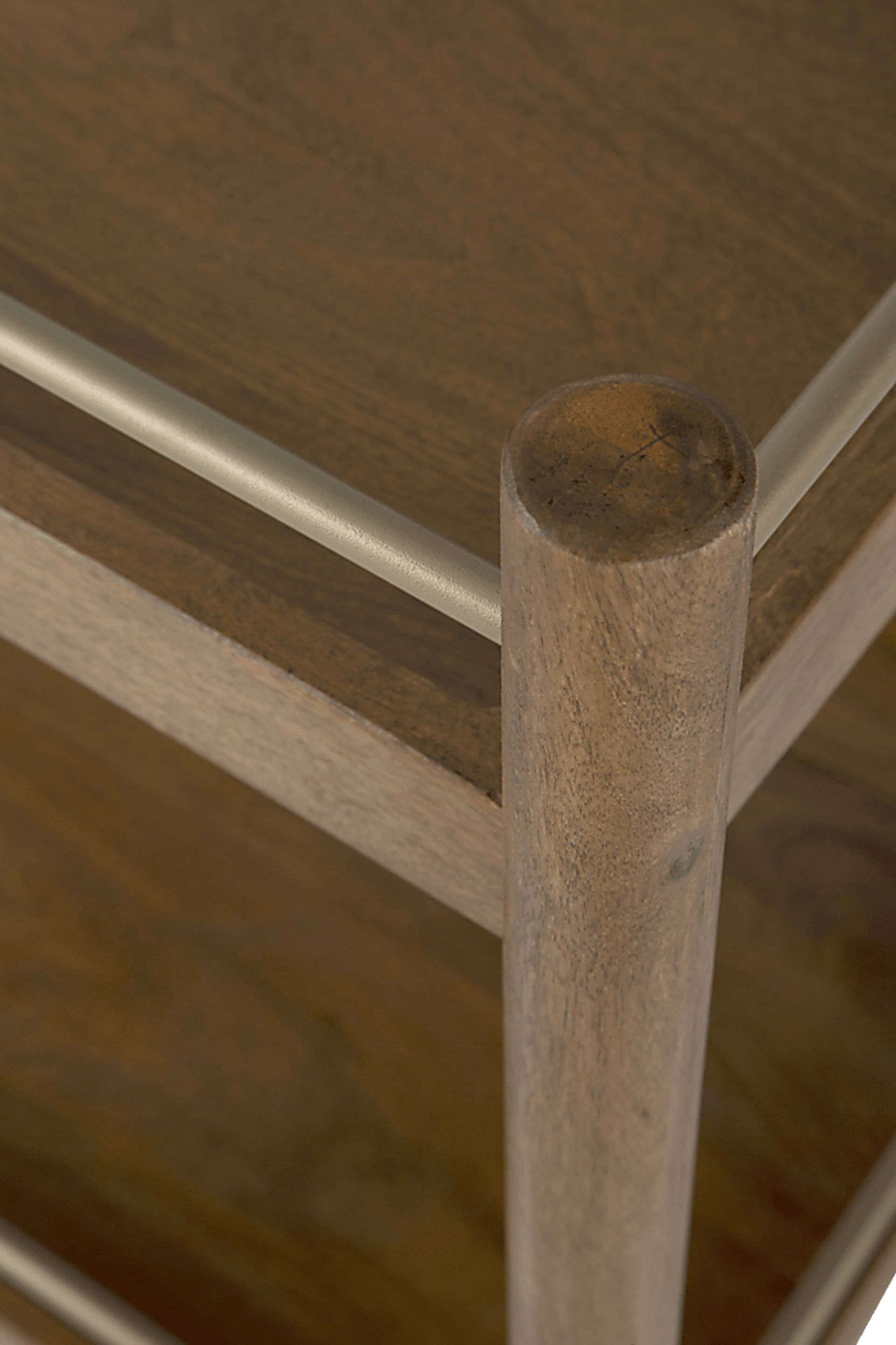 Calie Brown Bar Cart - Image 5