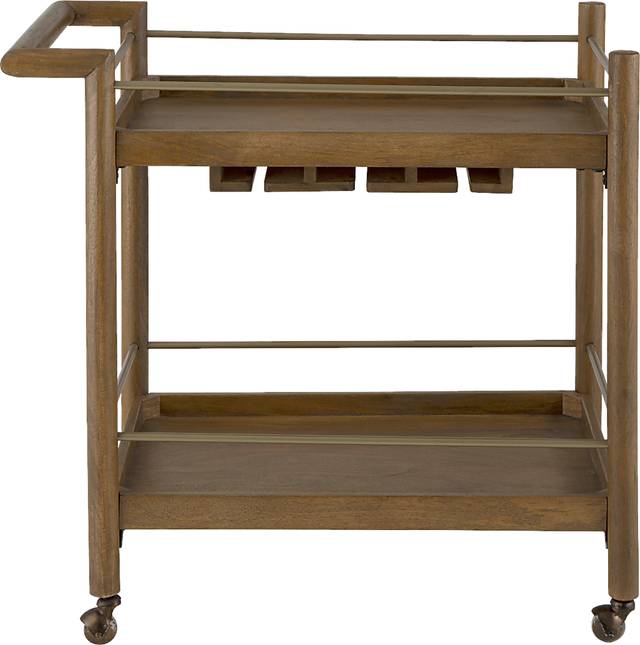 Calie Brown Bar Cart - Thumbnail - Image 8