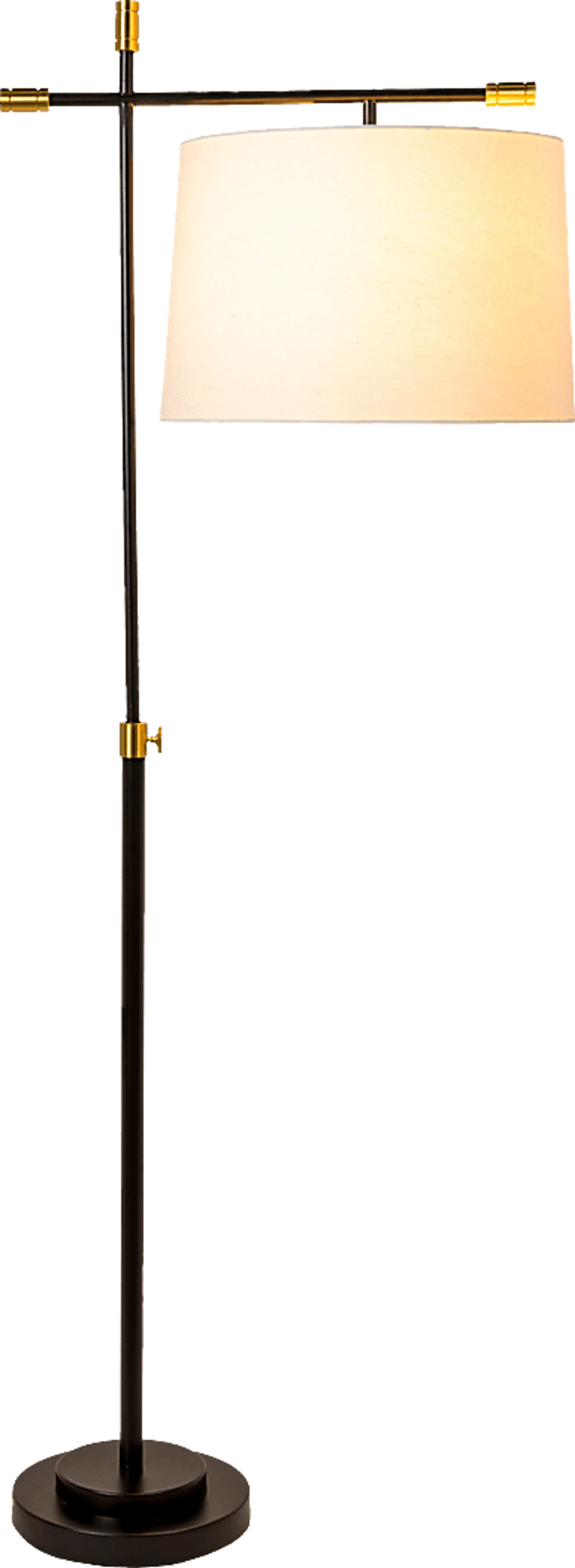 Calie Loop Black Floor Lamp - Image 3
