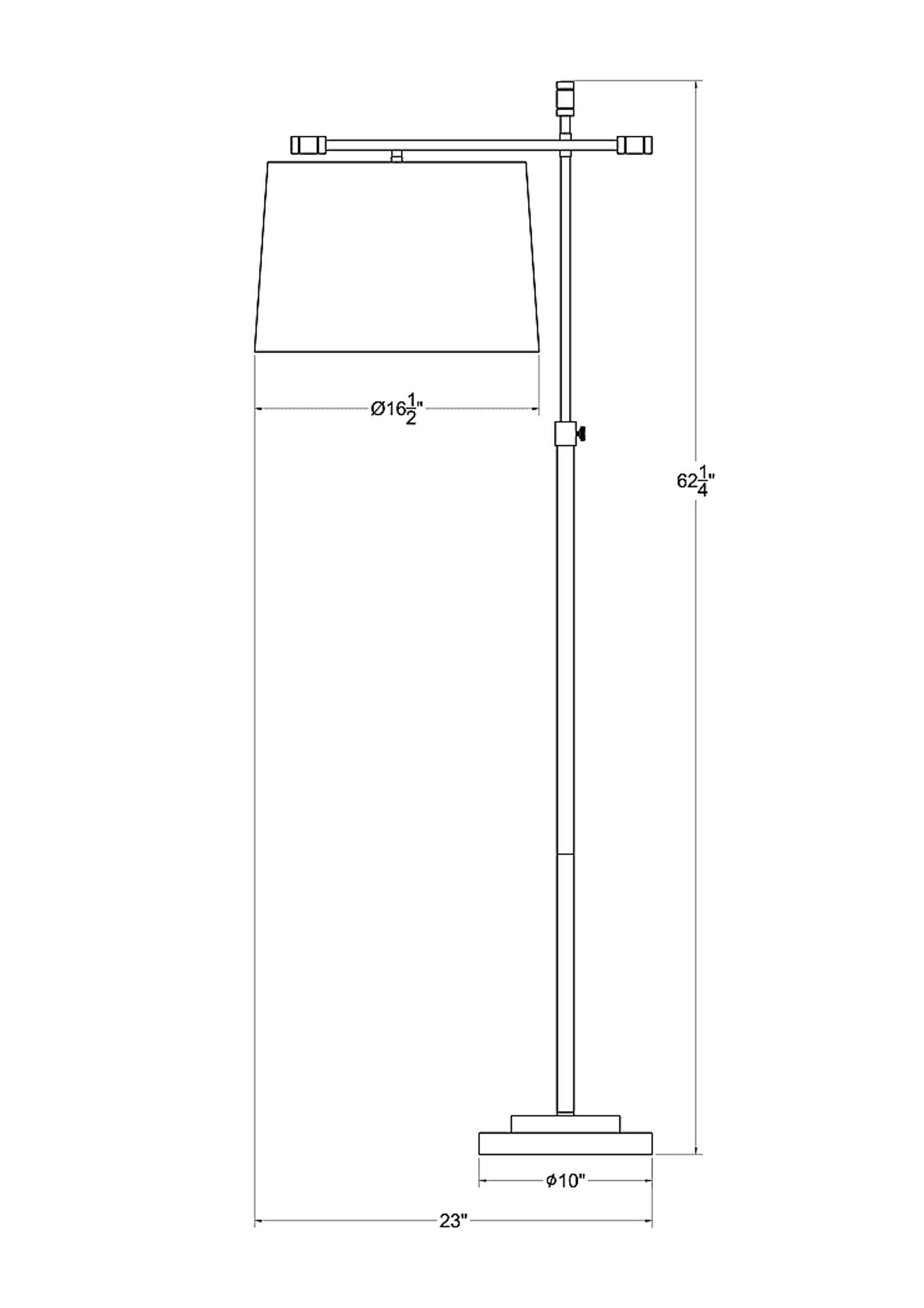 Calie Loop Black Floor Lamp - Image 8