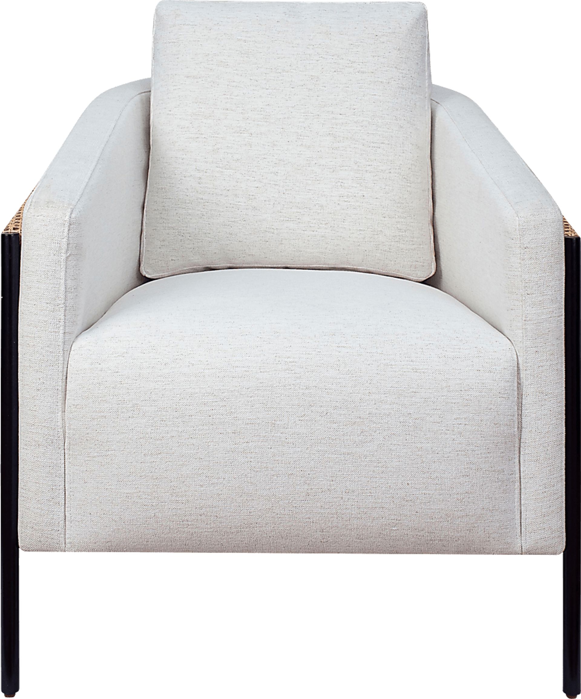 Caligei White Accent Chair - Image 6