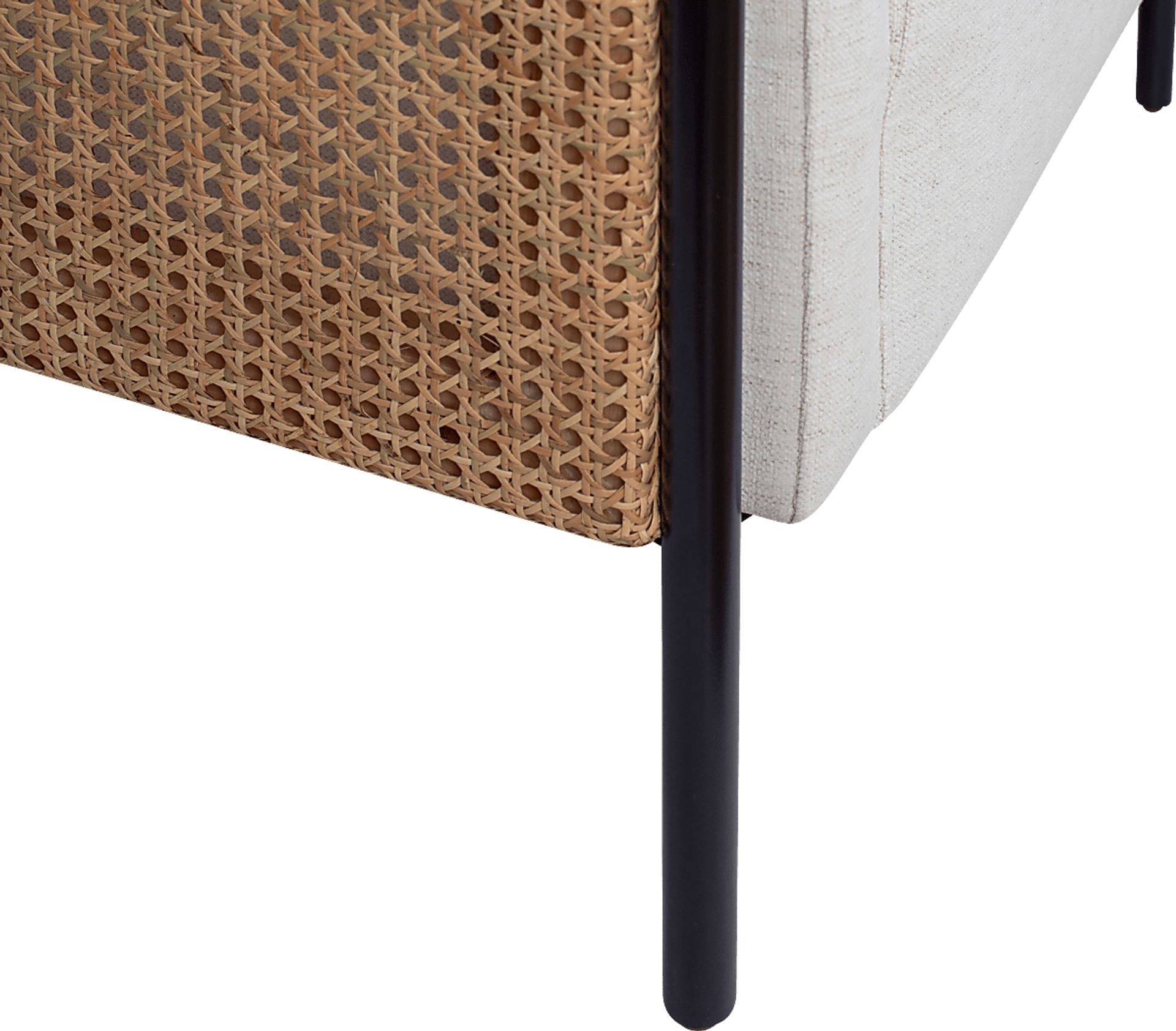 Caligei White Accent Chair - Image 8