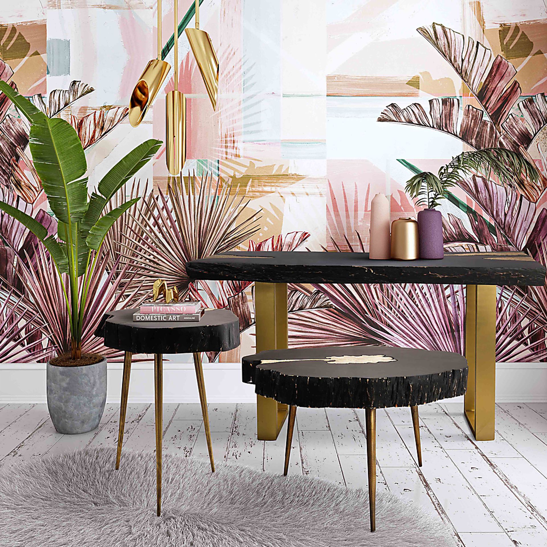 Calina Elle Black Cocktail Table - Image 4