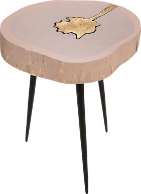 Calina Elle Pink End Table