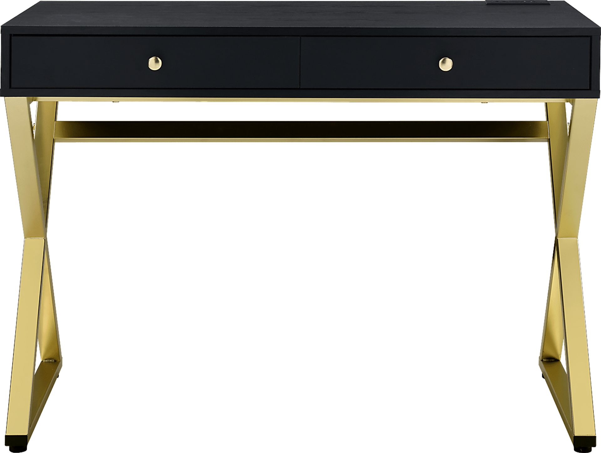 Calinne Black Desk - Image 3