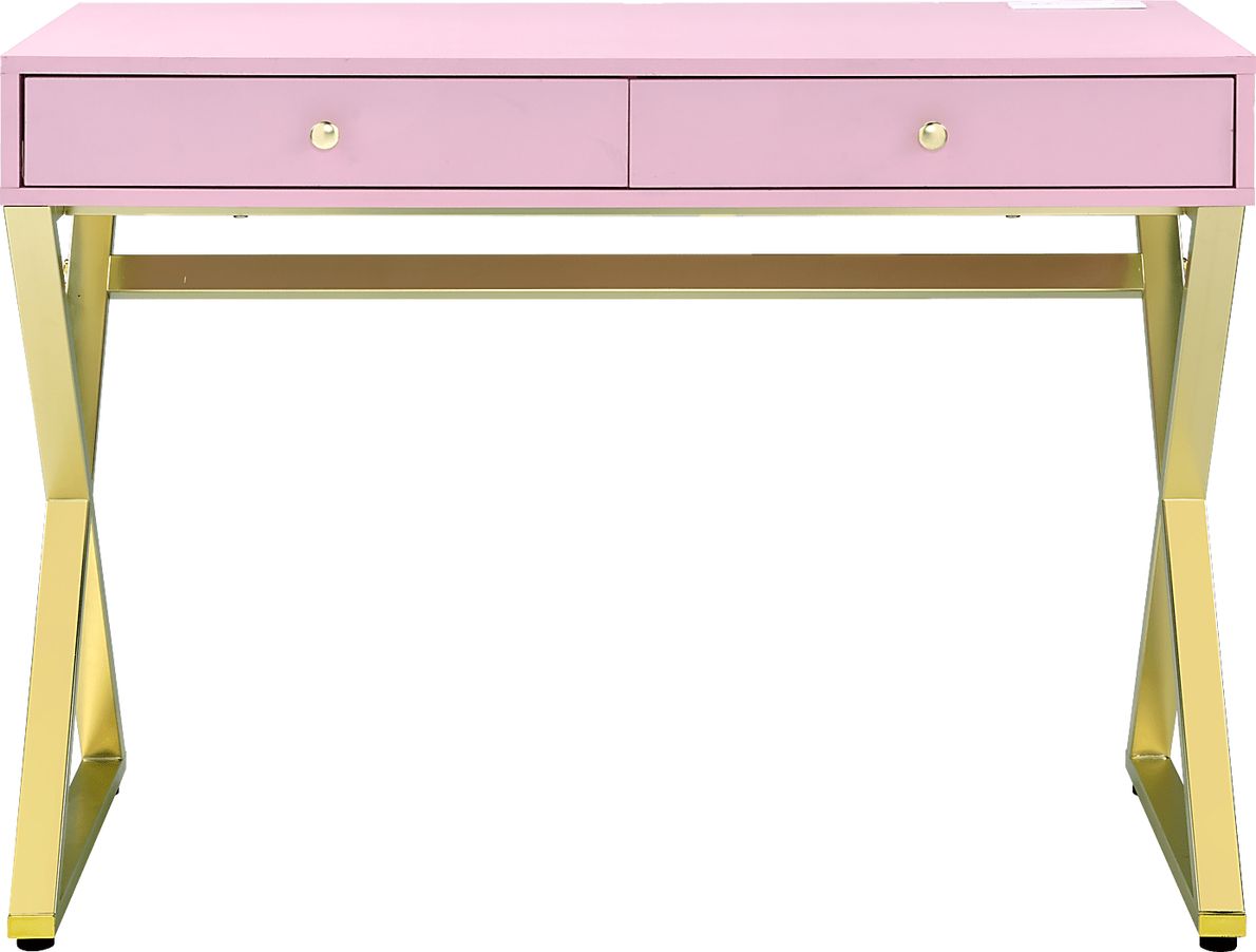 Calinne Pink Desk