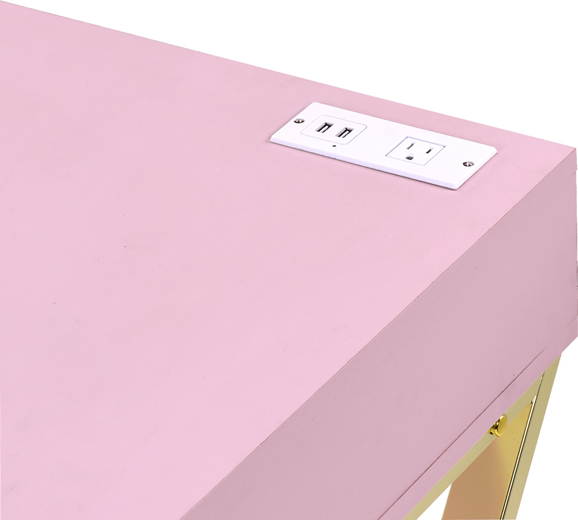 Calinne Pink Desk - Image 4