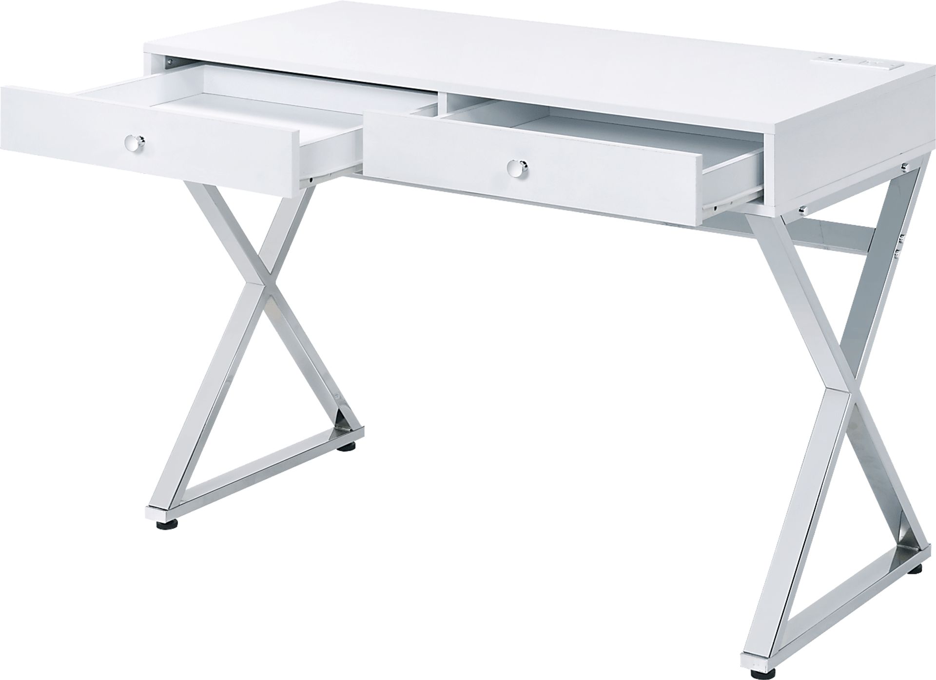 Calinne White Desk - Image 2