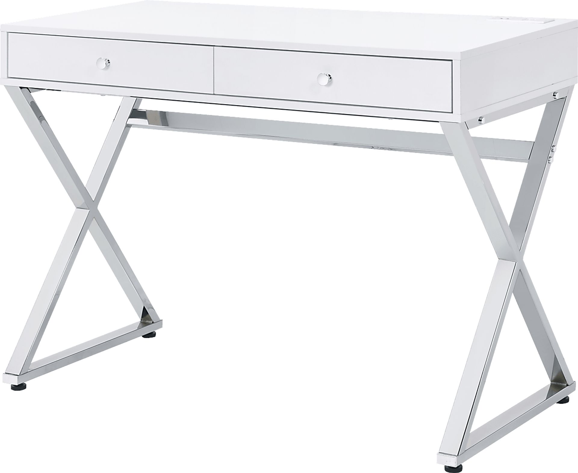 Calinne White Desk - Image 1