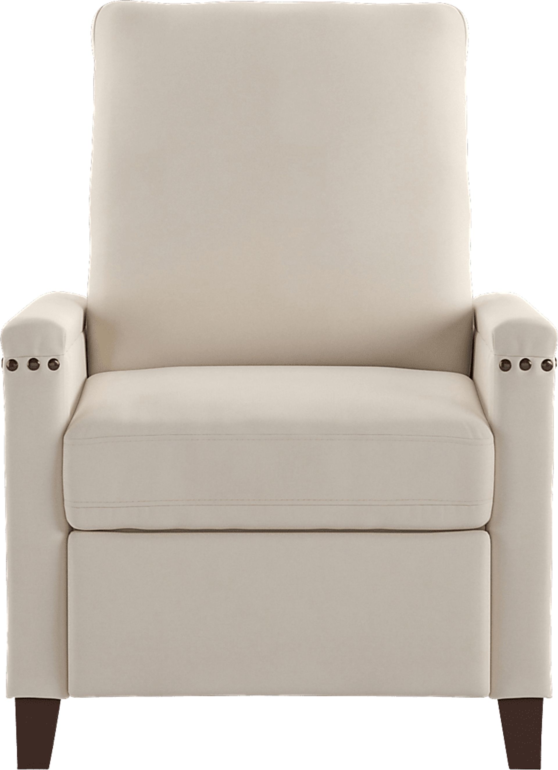 Caliza Beige Pushback Recliner - Image 3