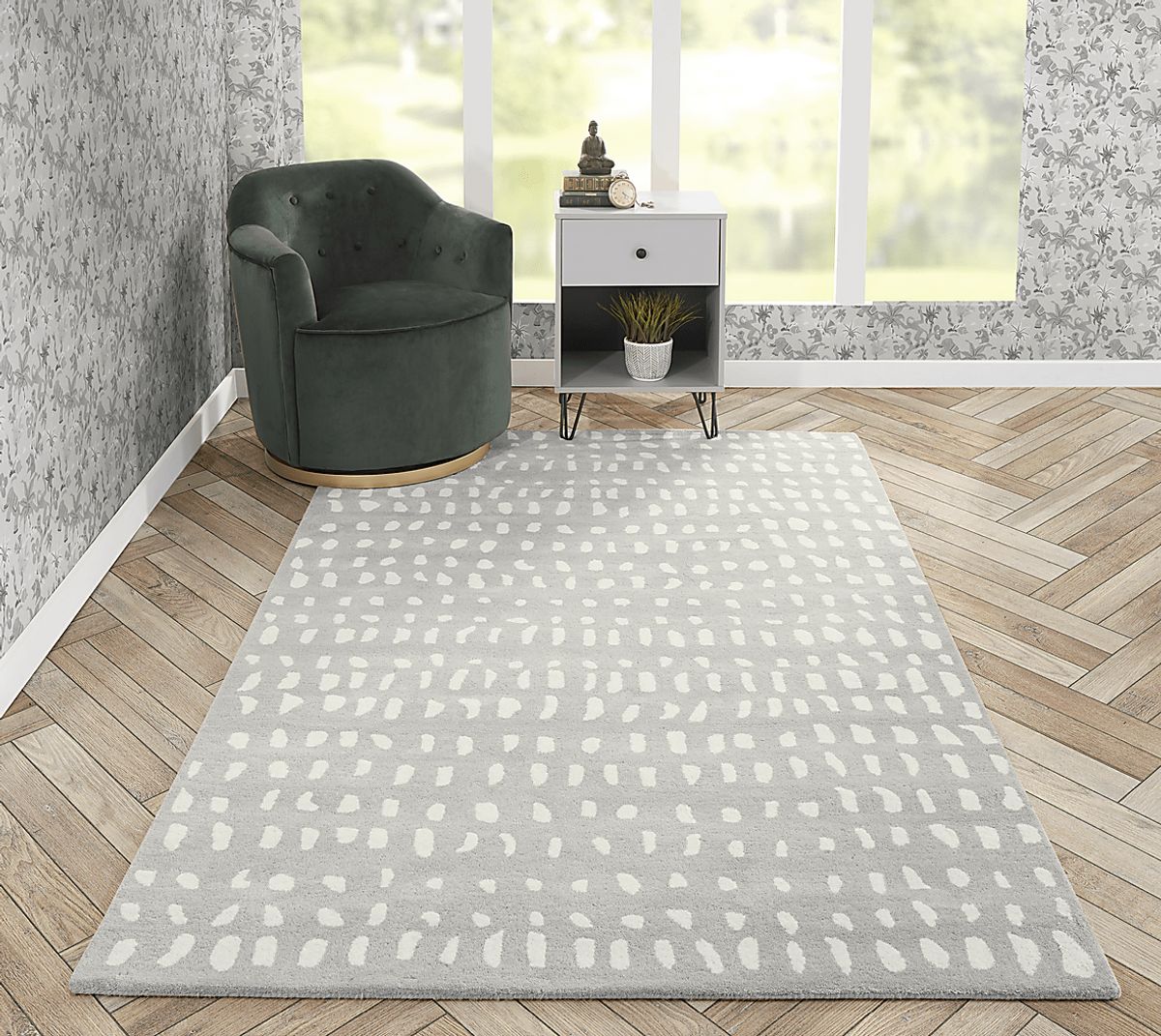 Callabee Gray Rugs | Rooms to Go