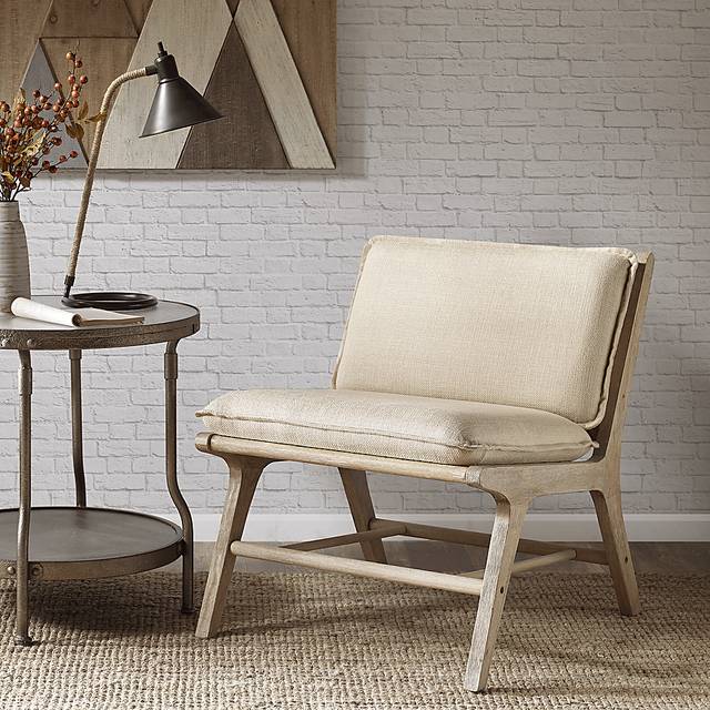 Callanish Beige Accent Chair - Thumbnail - Image 7