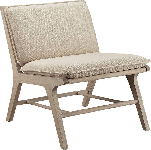 Callanish Beige Accent Chair - Thumbnail - Image 1