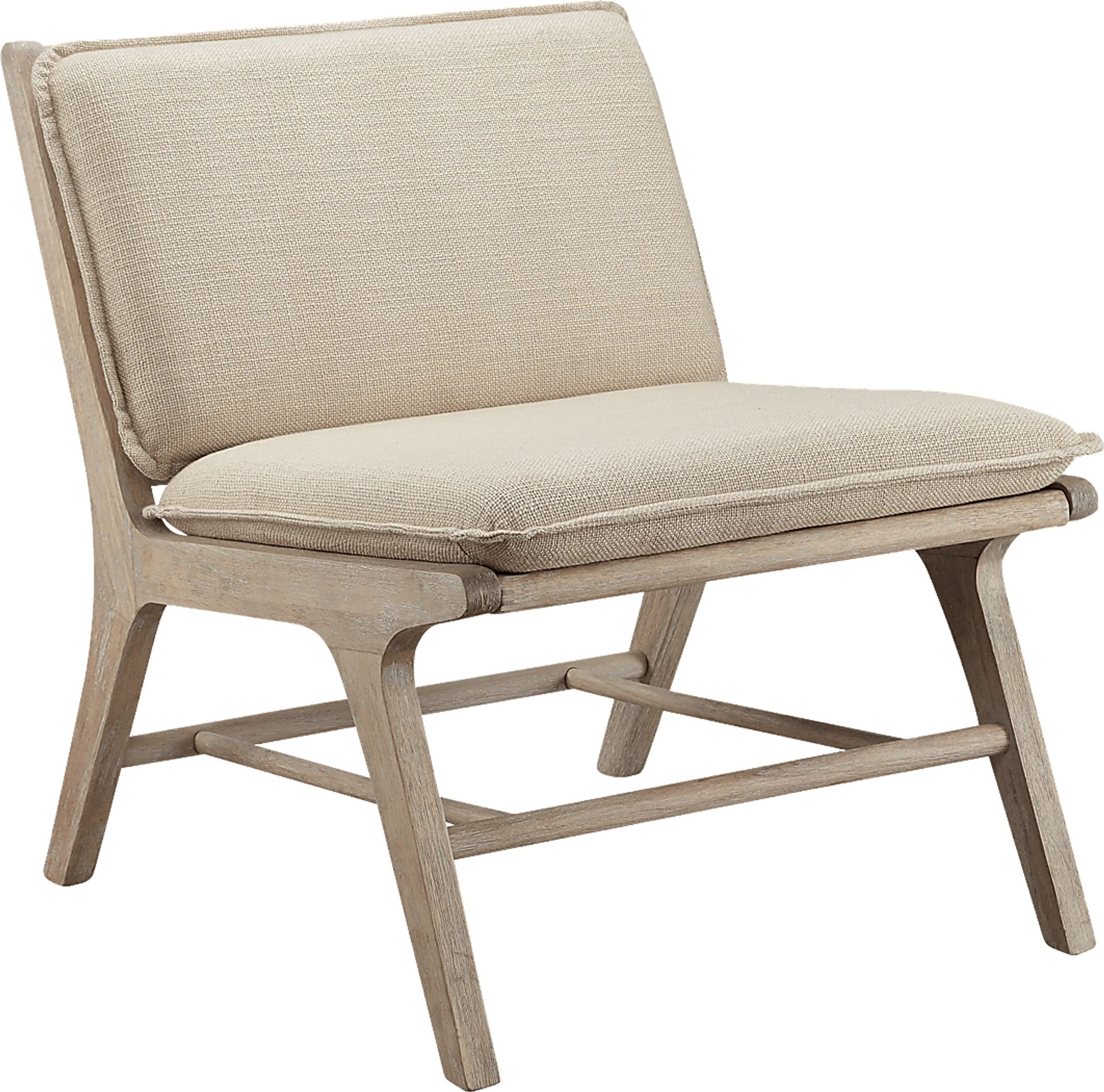 Callanish Beige Accent Chair - Image 1