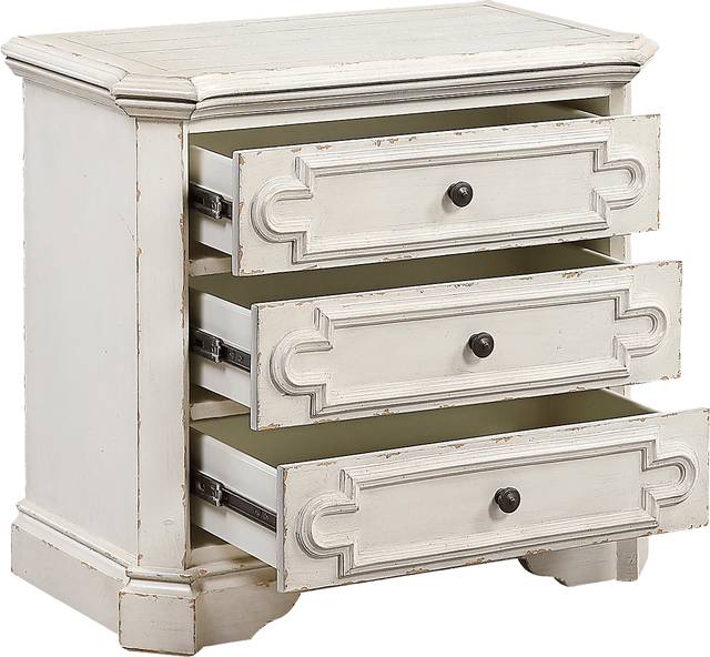 Calleigh White Accent Cabinet - Thumbnail - Image 2