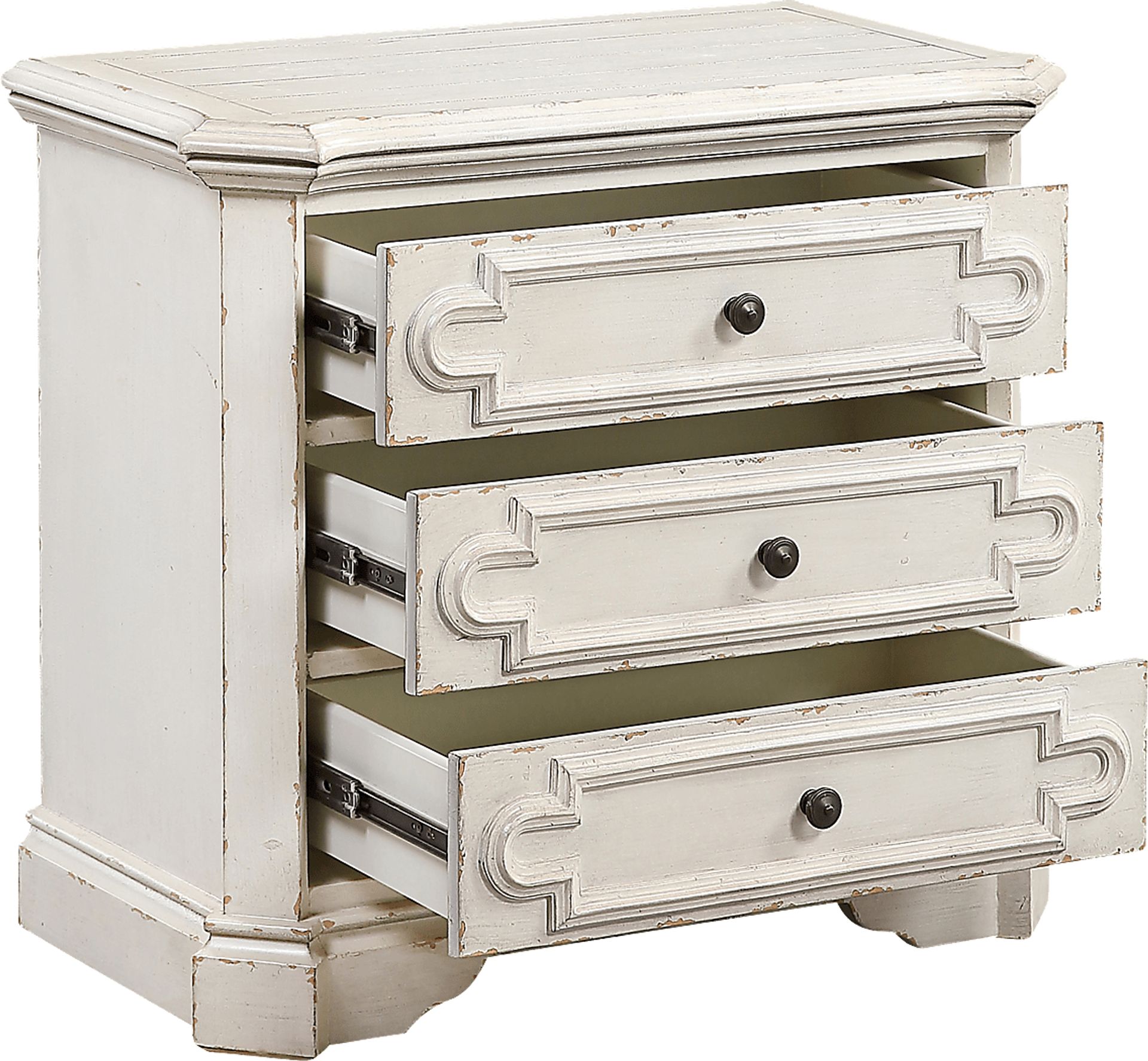 Calleigh White Accent Cabinet - Image 2
