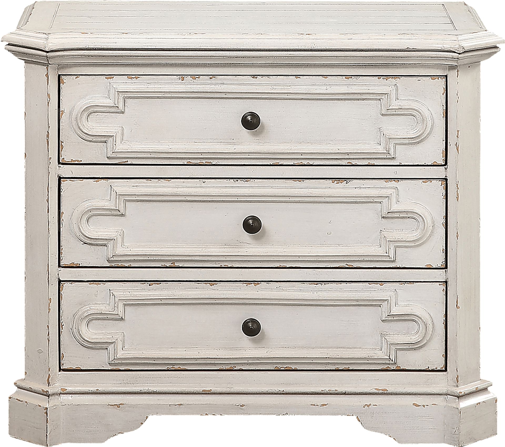 Calleigh White Accent Cabinet - Image 3