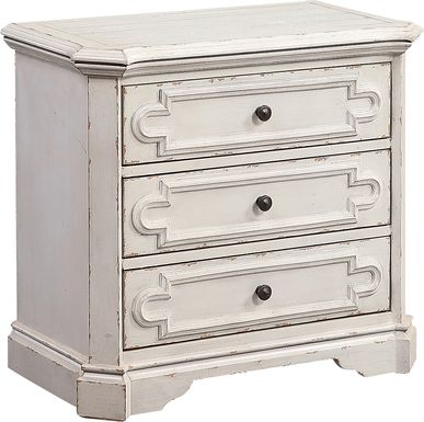 Calleigh White Accent Cabinet