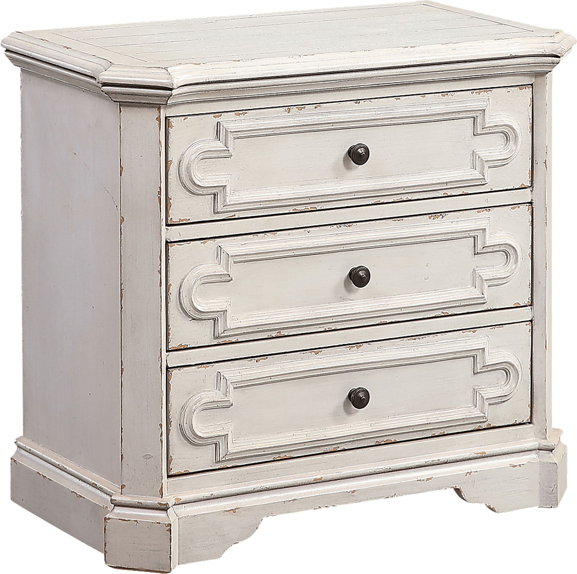 Calleigh White Accent Cabinet - Image 1