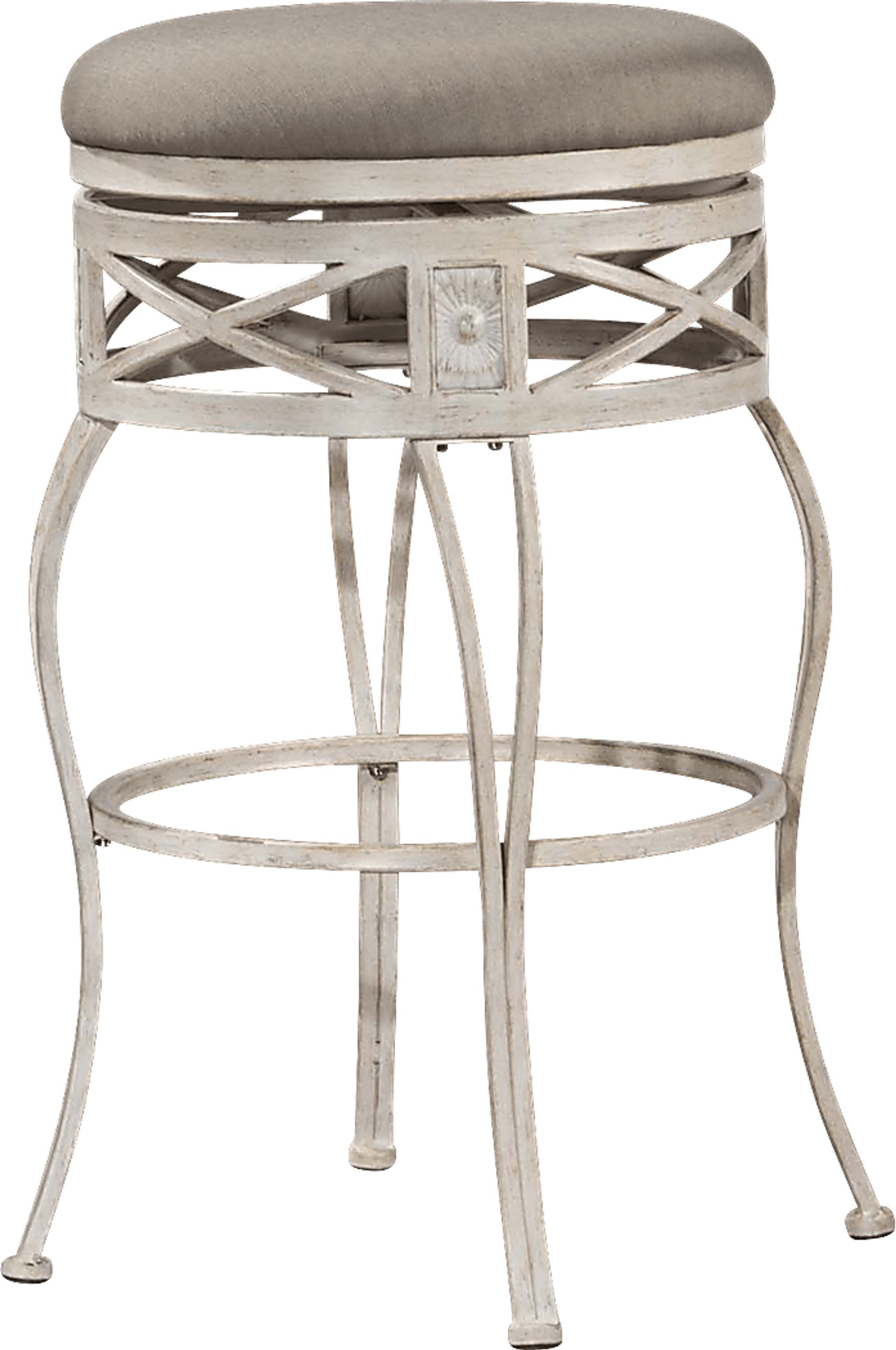 Callen Gray Swivel Barstool - Image 1