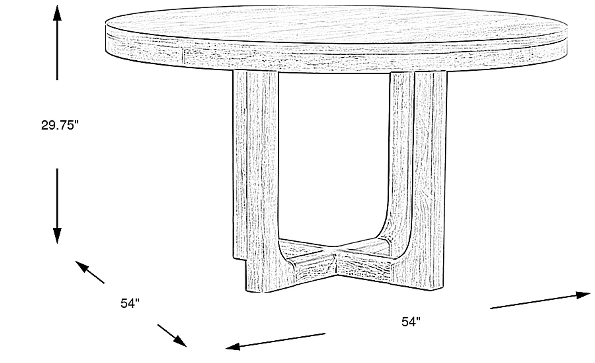Dimension Image. Please refer to the Dimension Tab on this page for dimension details.