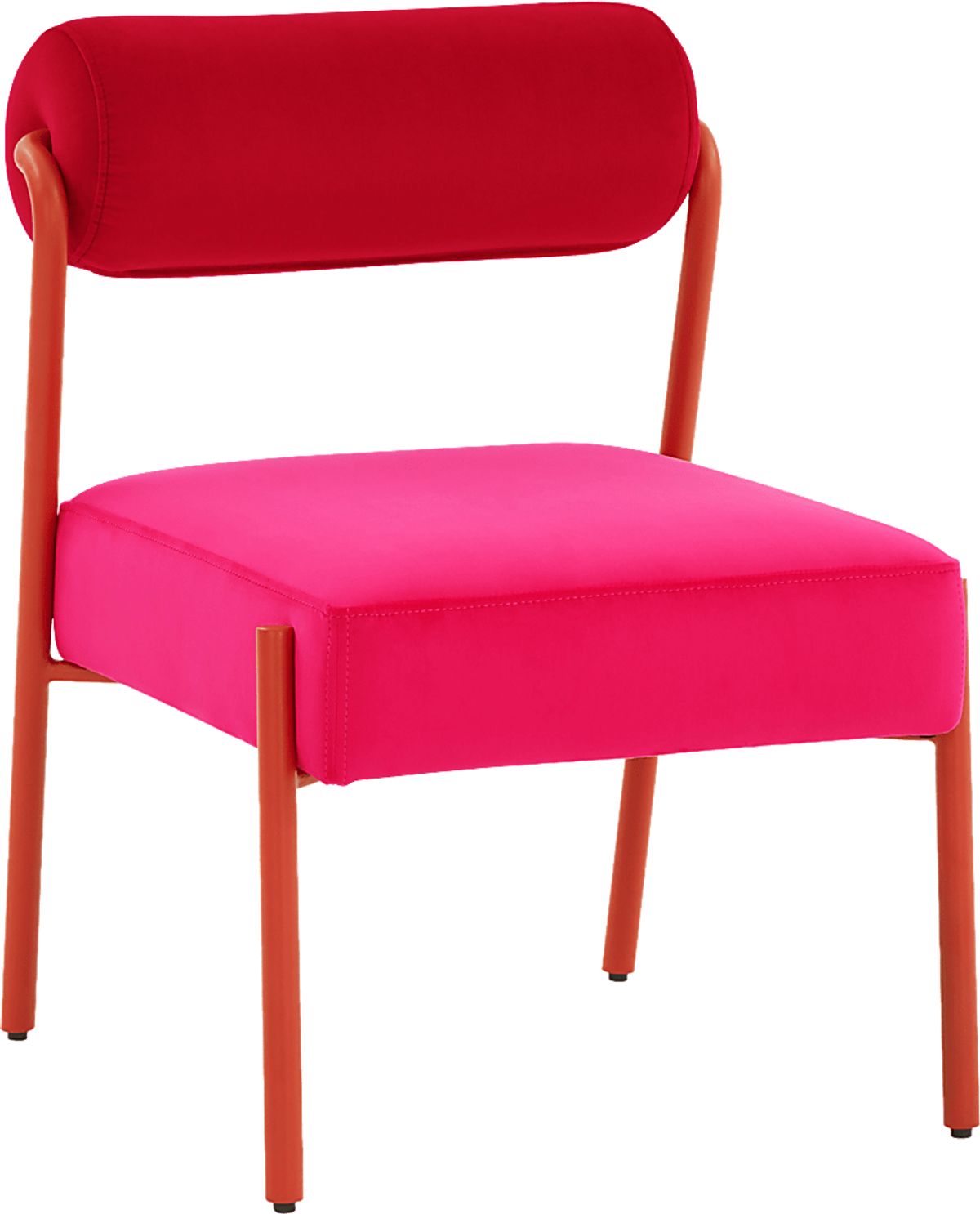 Callery Pink Polyester Fabric Accent Chair Rooms to Go