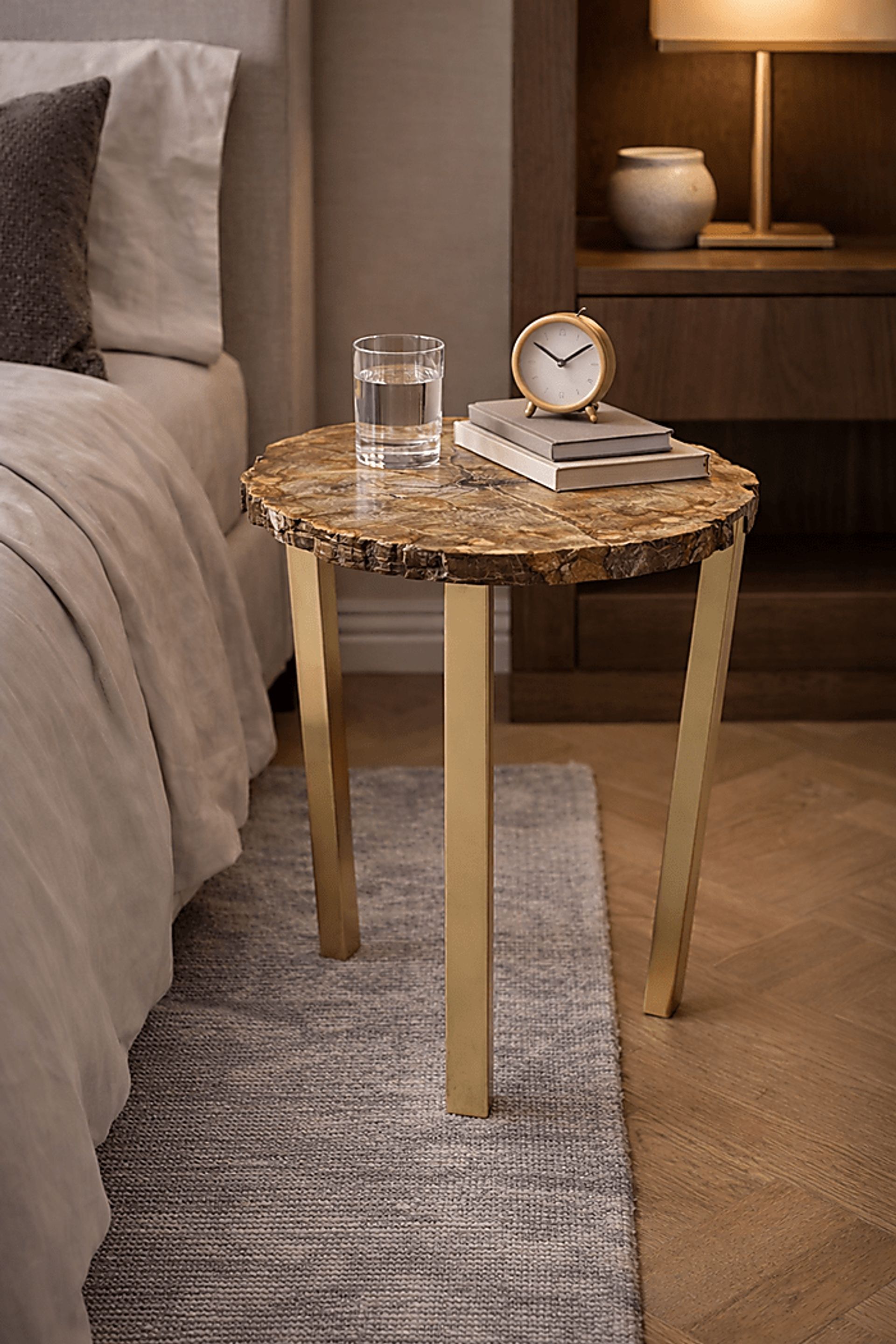 Callian Gold Accent Table - Image 3