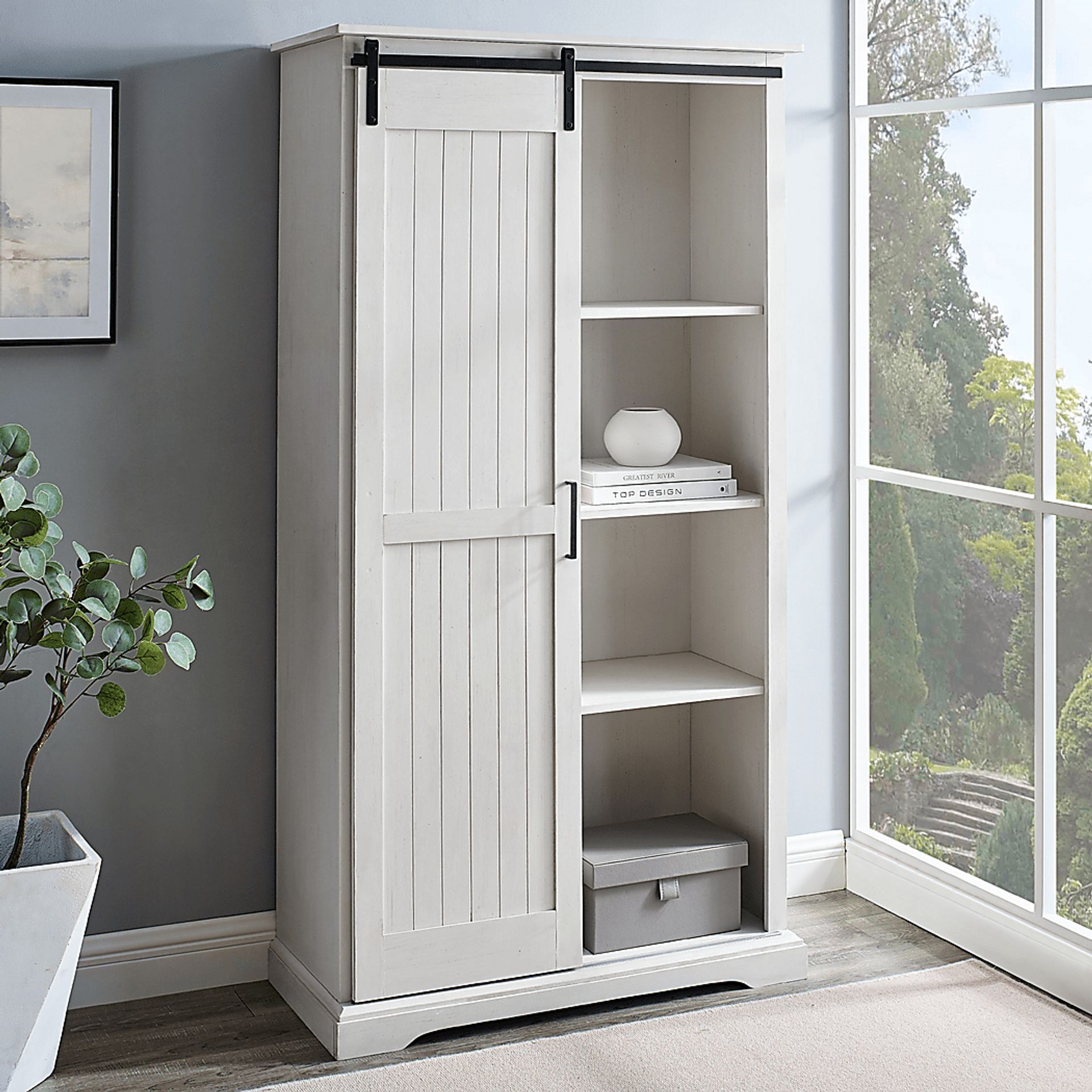 Callingwood White Accent Cabinet - Image 2