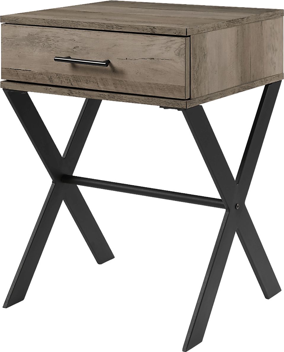 Callow Gray Accent Table