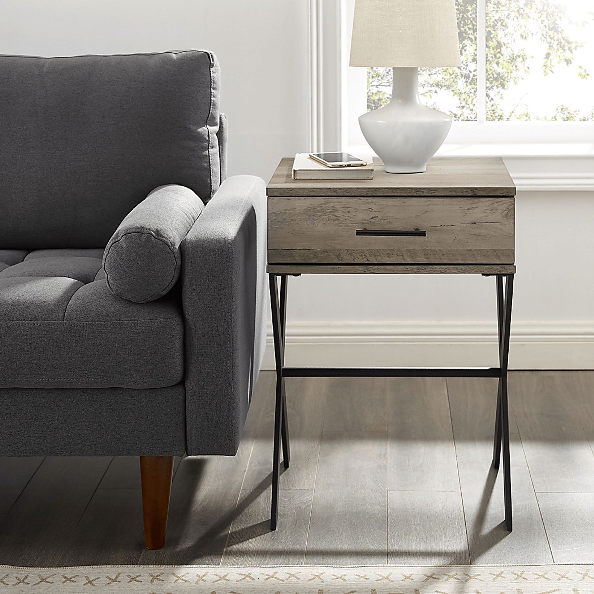 Callow Gray Accent Table - Image 6