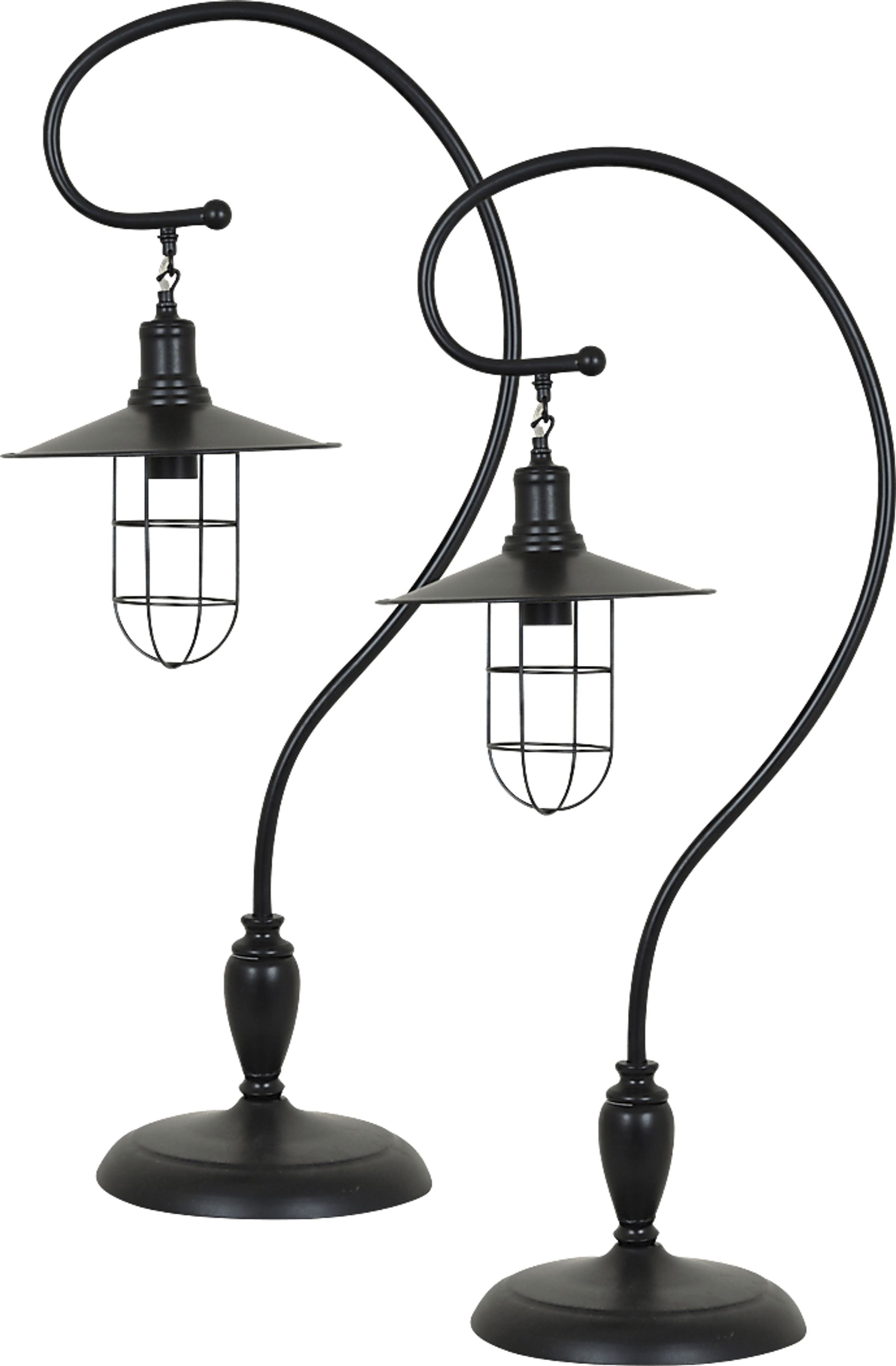 Callow Trace Bronze Table Lamps, Set of 2 - Image 1