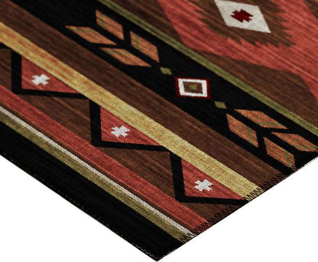 Callowhill Brown 5' x 8' Rug - Thumbnail - Image 3