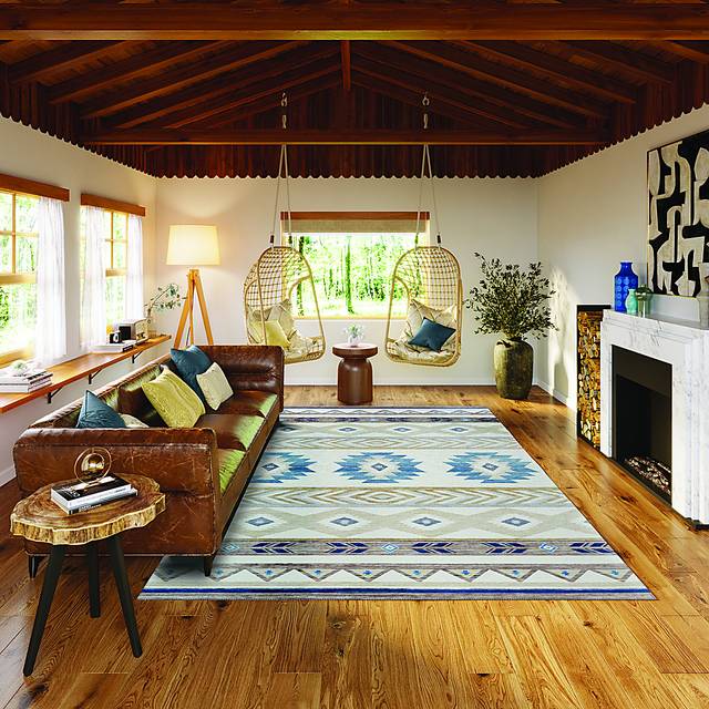 Callowhill Beige 3' x 5' Rug - Thumbnail - Image 2