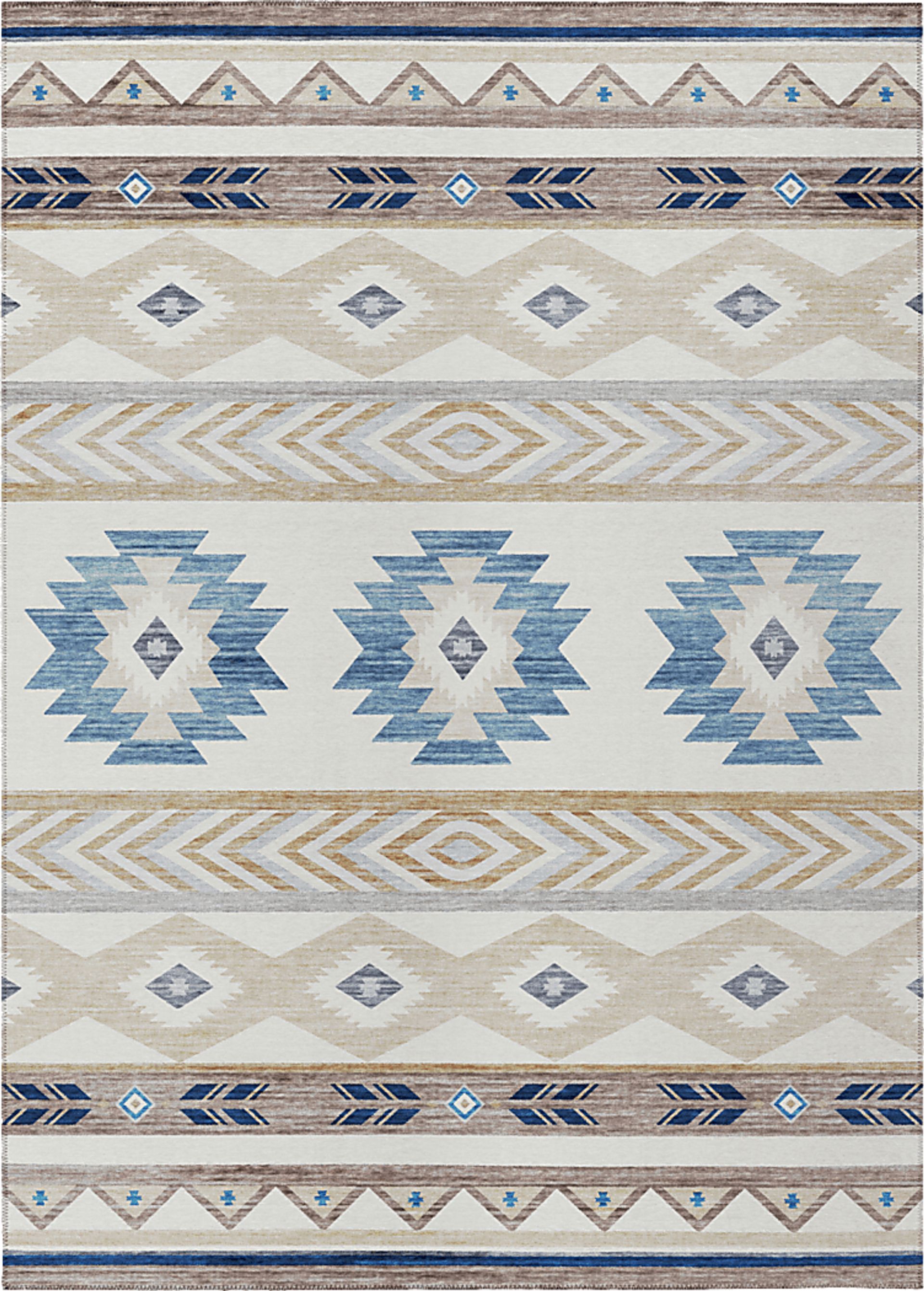 Callowhill Beige 5' x 8' Rug - Image 1