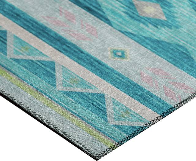 Callowhill Blue 3' x 5' Rug - Thumbnail - Image 3