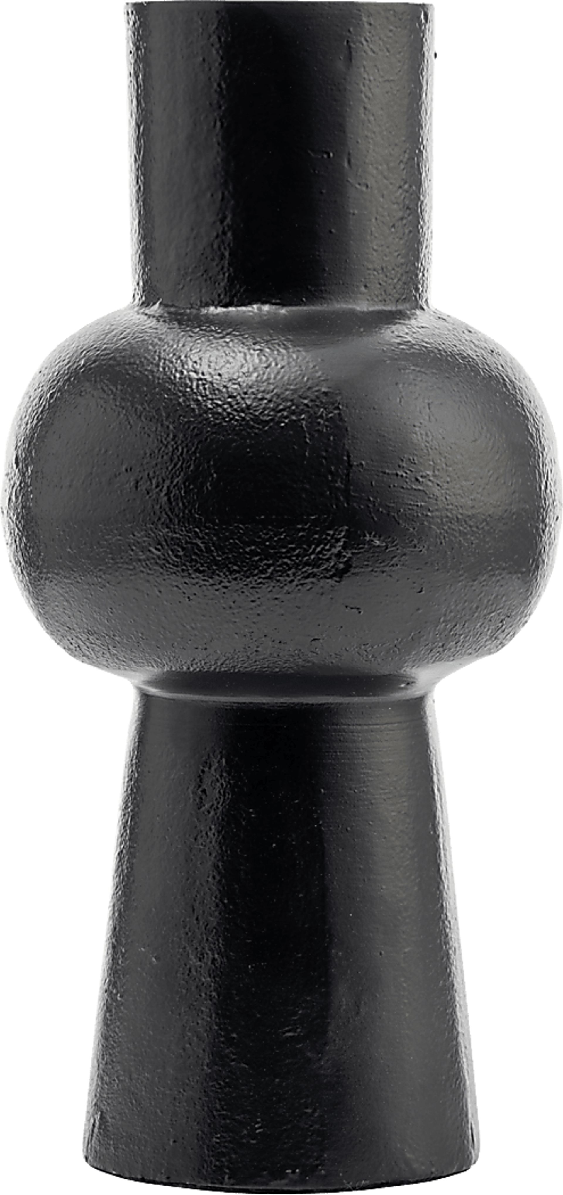 Callway Black 12 in. Vase - Image 1