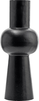 Callway Black 15 in. Vase