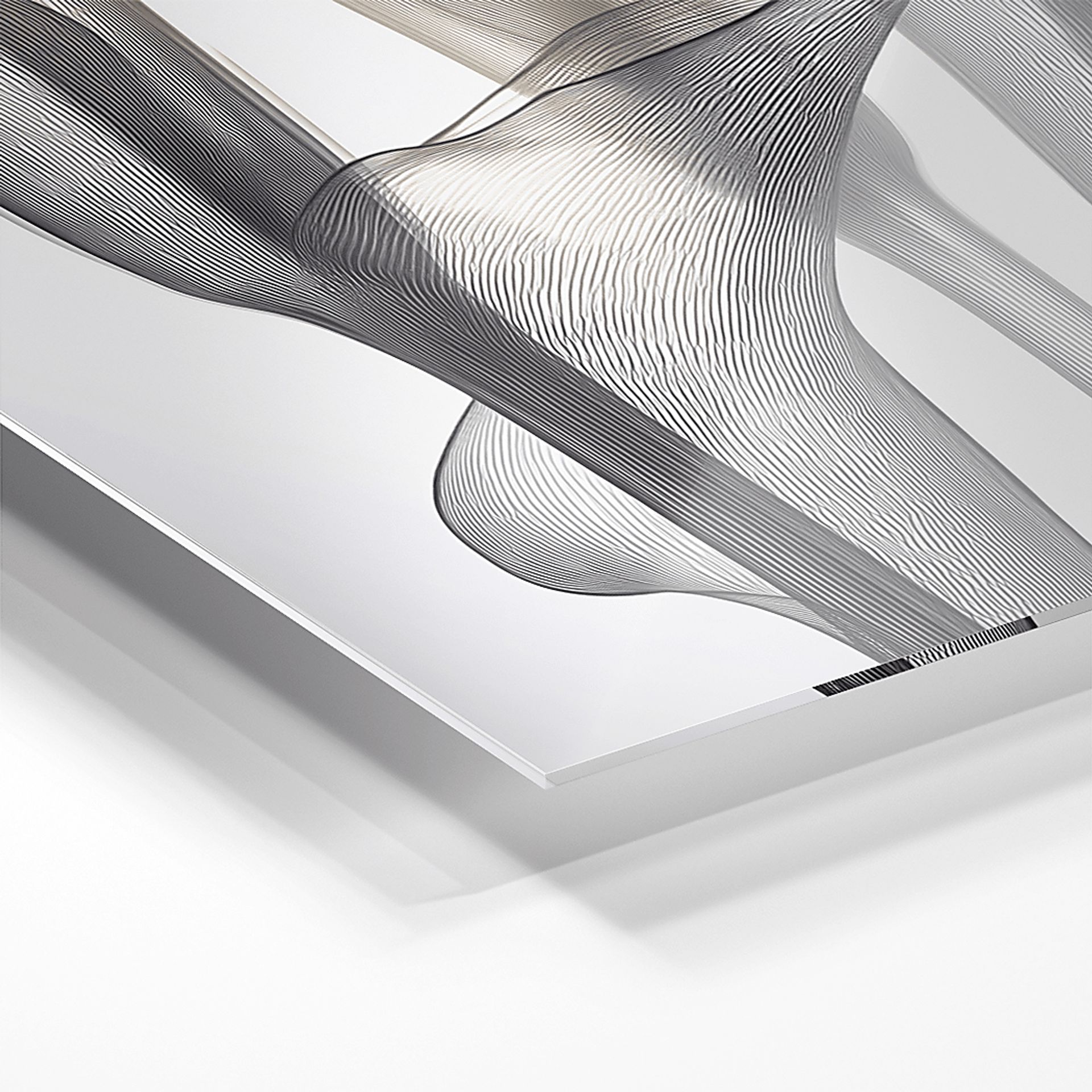 Cally II White Artwork - Image 2