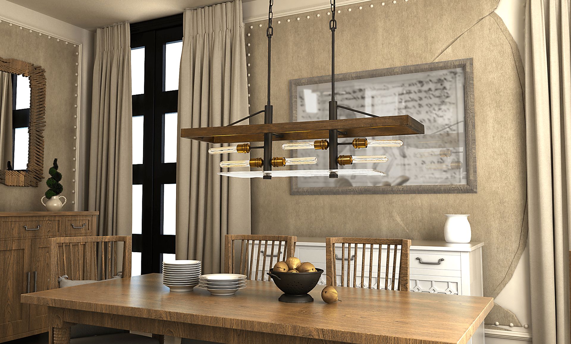 Callywood Brown Chandelier - Image 3