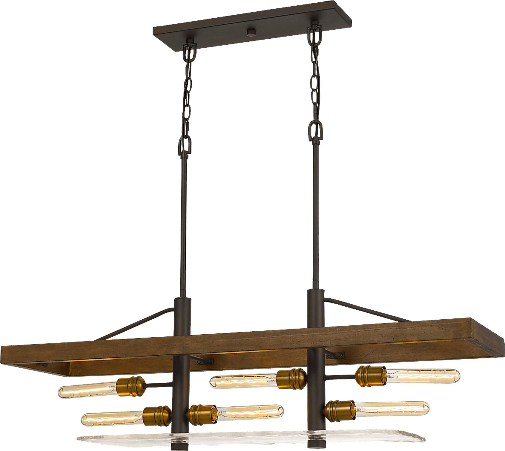 Callywood Brown Chandelier - Image 1