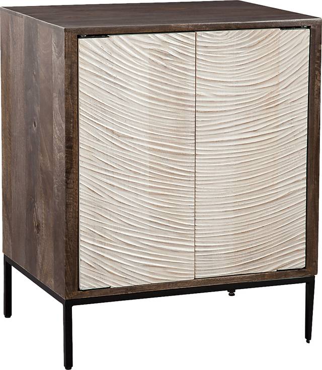 Callzar Cream Accent Cabinet - Thumbnail - Image 1