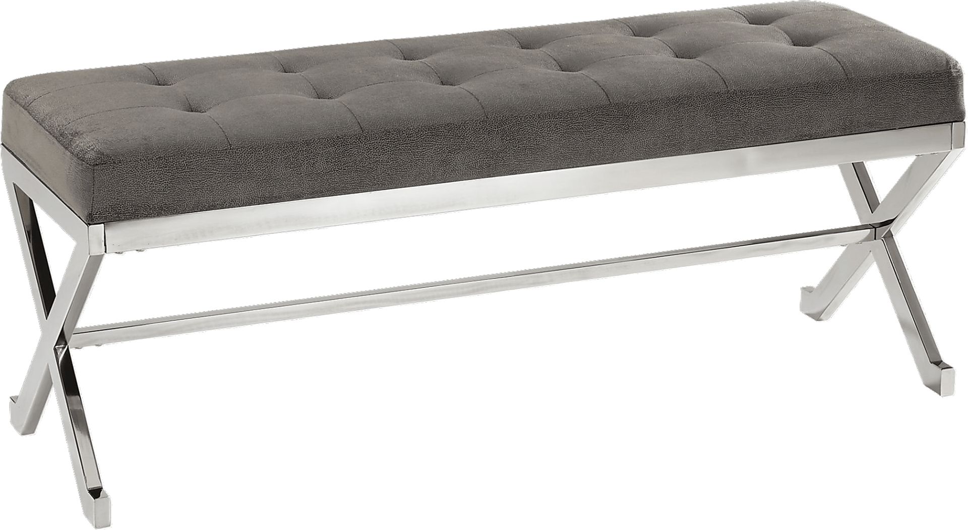 Calthorpe Gray Accent Bench - Image 1
